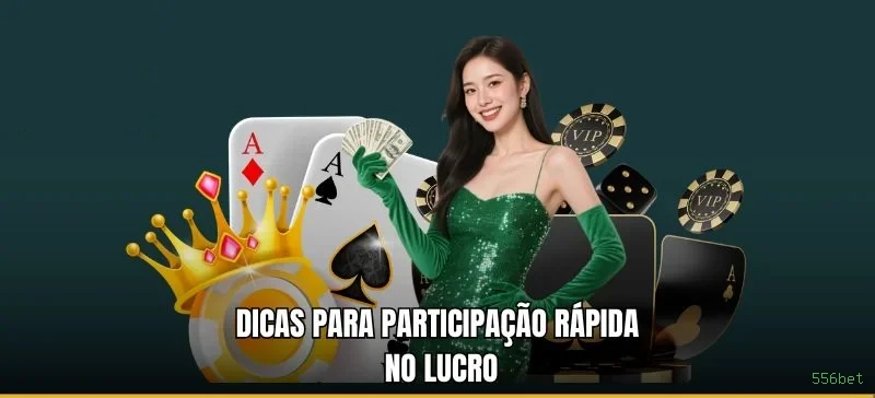 Imagem promocional do aplicativo mobile da 556bet